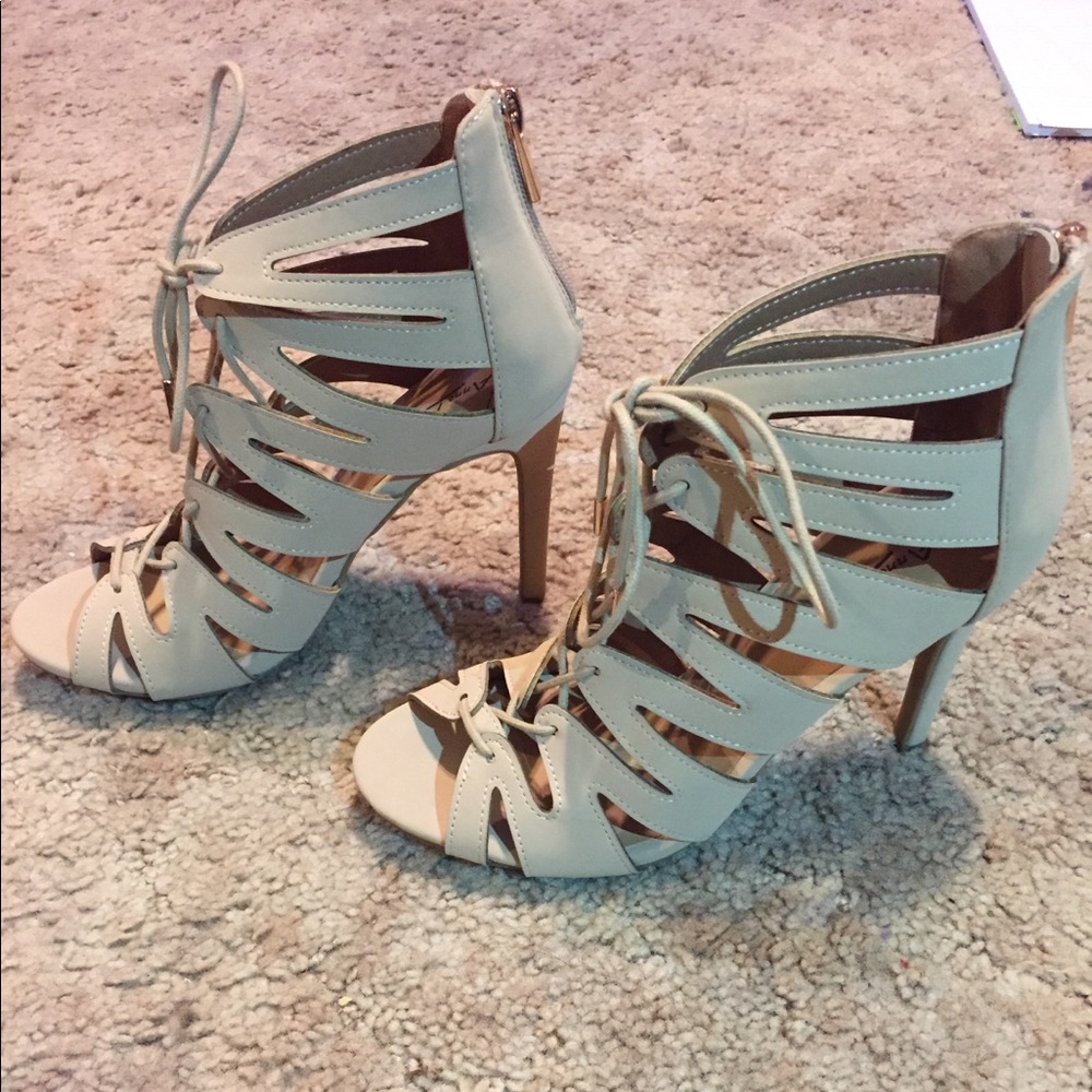 Heeled sandals
